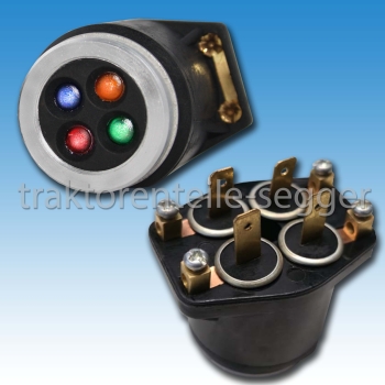 4-fach Kontrollleuchte 4x1